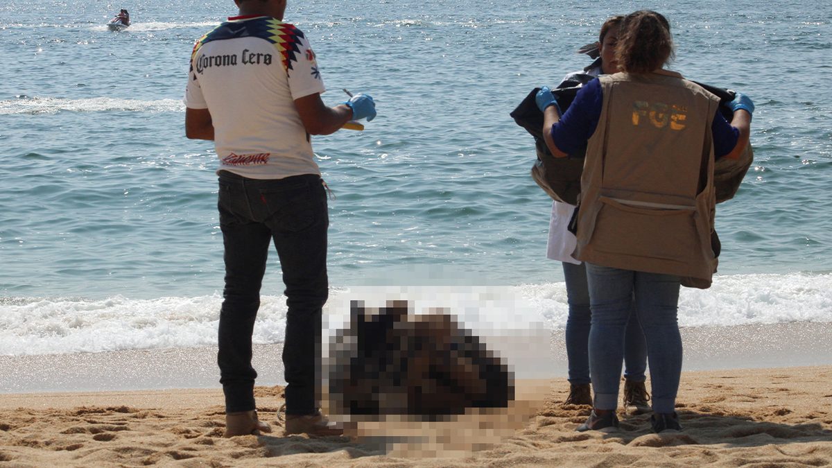 Body washed up on beach in Mexico
