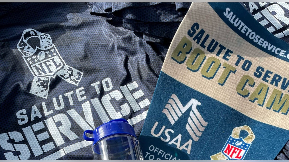 NFL Salute to Service gear