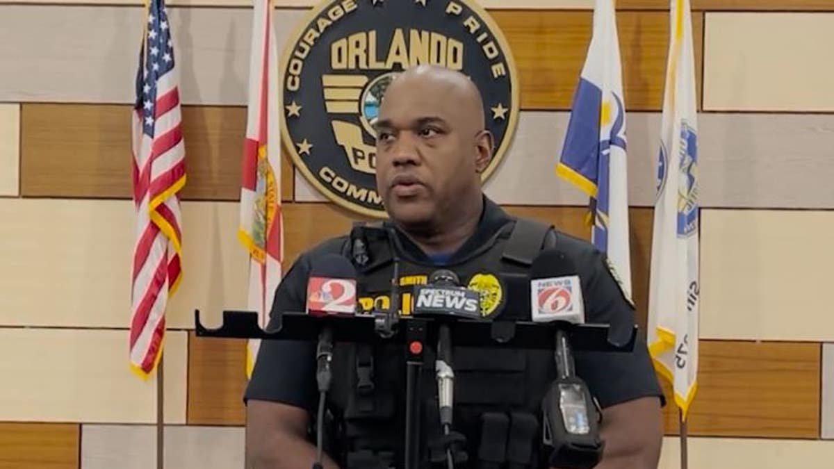 Orlando police Chief Eric Smith speaking