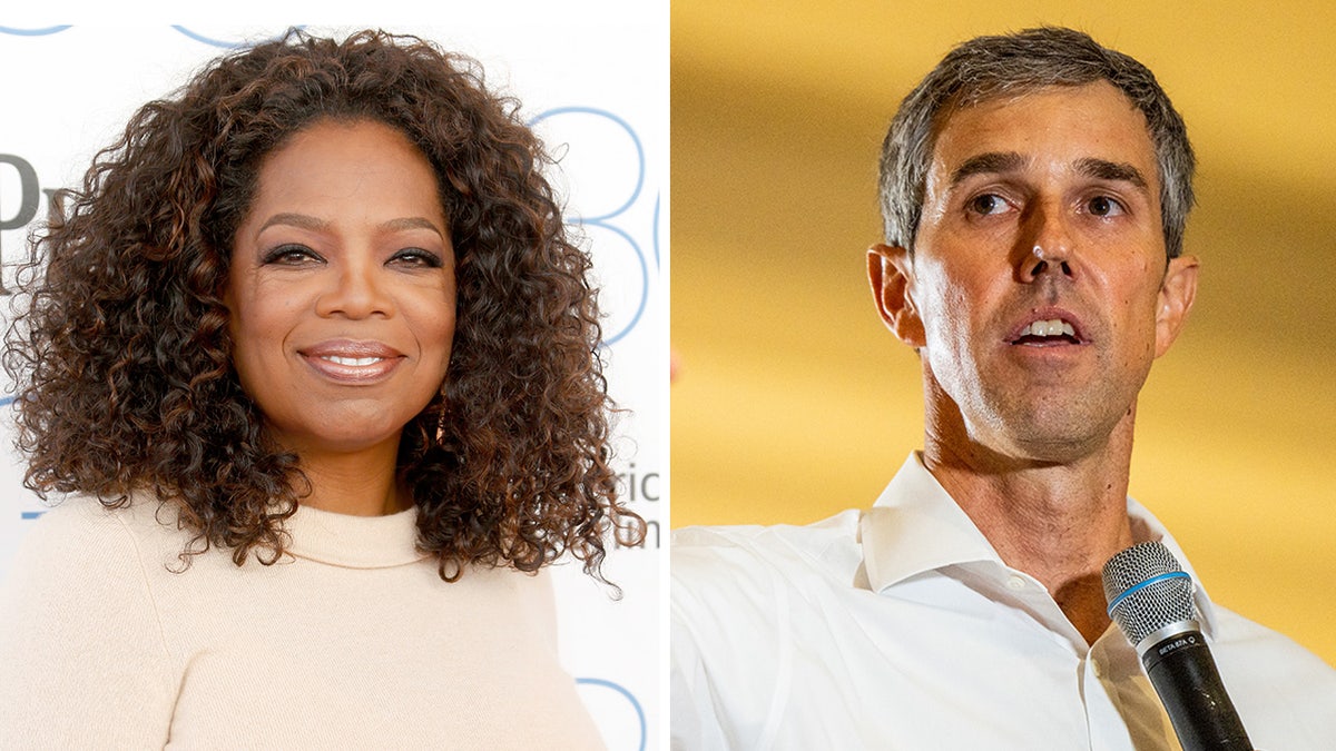 Oprah Winfrey and Beto O'Rourke