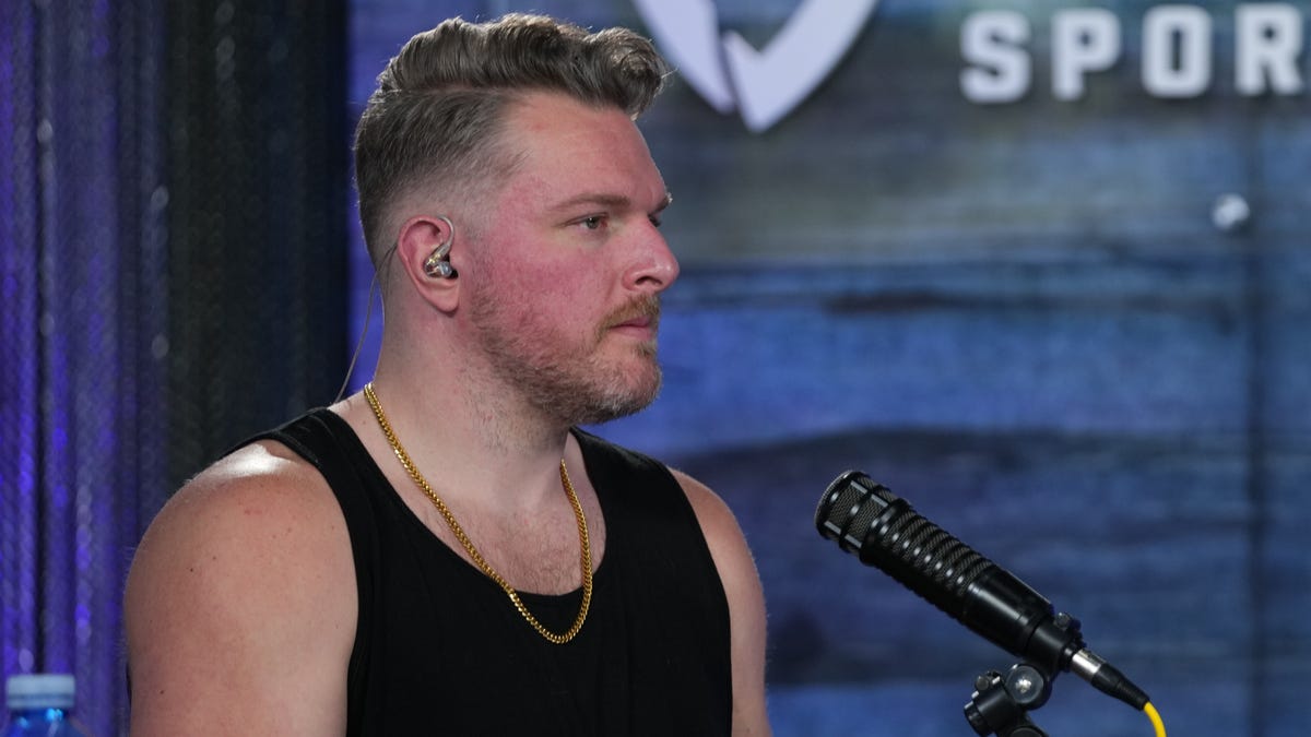 Pat McAfee during podcast
