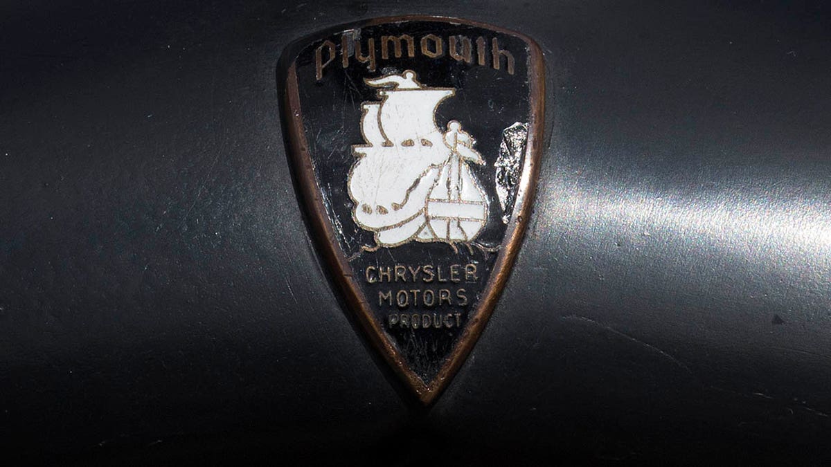 black plymouth logo