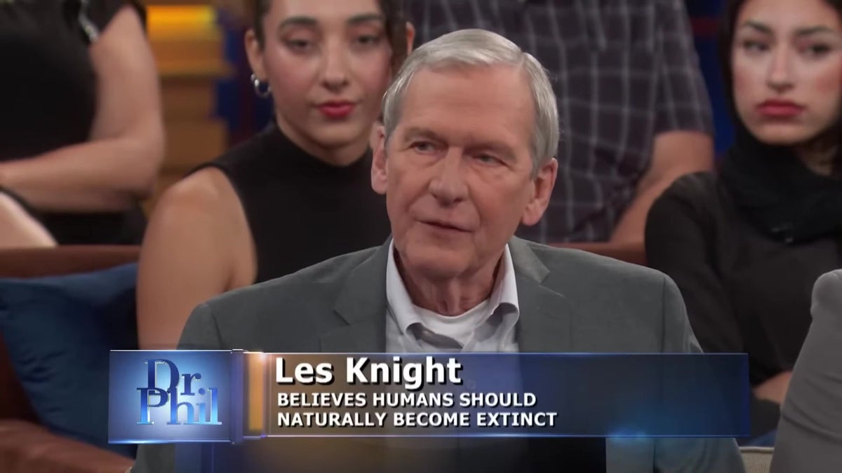 Human extinction advocate Les Knight