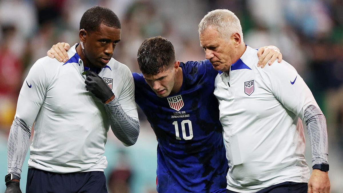 Christian Pulisic with trainers