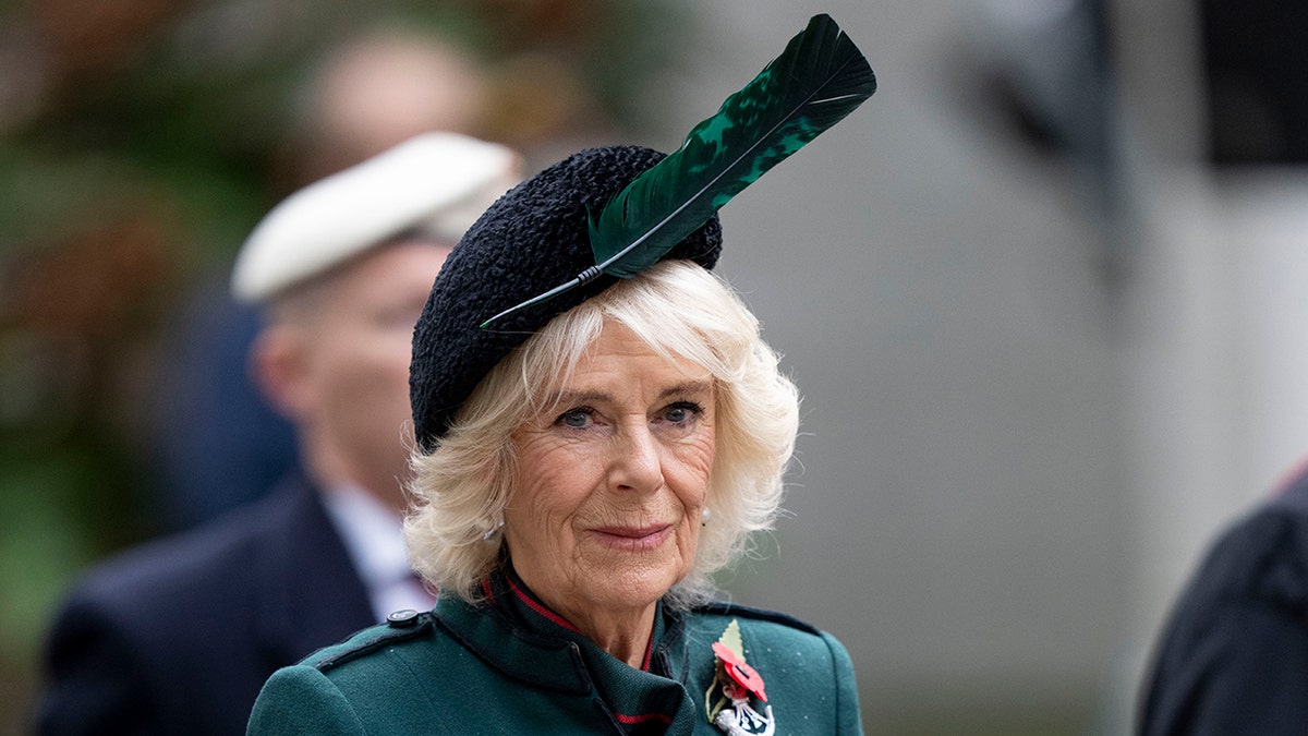 Queen Camilla Consort at Field of Remembrance