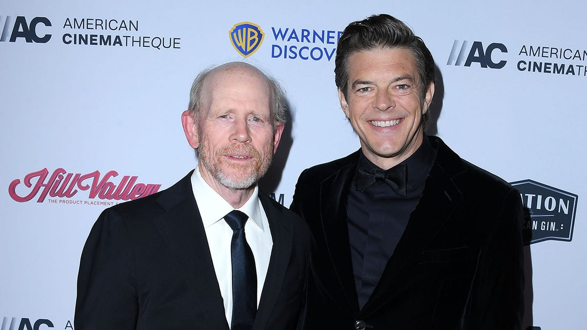 Ron Howard Jason Blum on red carpet