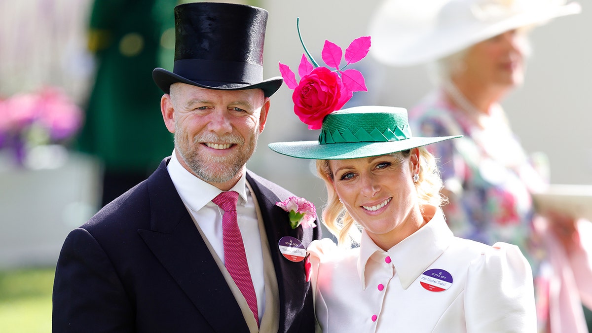 Mike Tindall and Zara Phillips