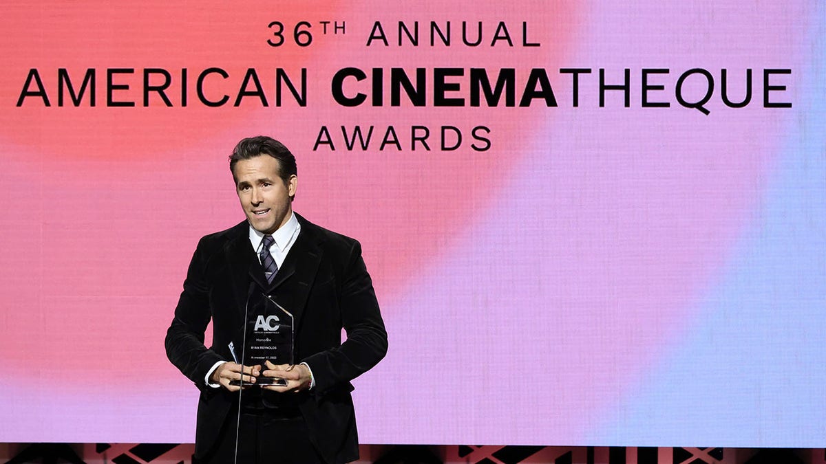Ryan Reynolds receives American Cinematheque Award