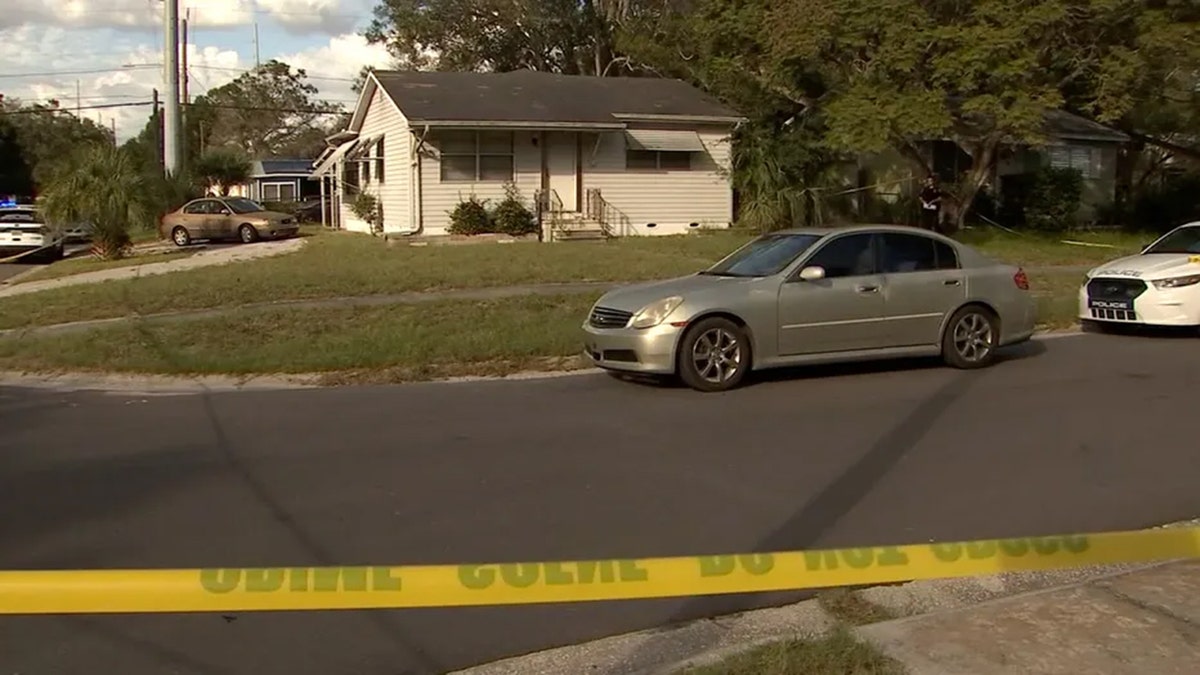 St Pete murder scene