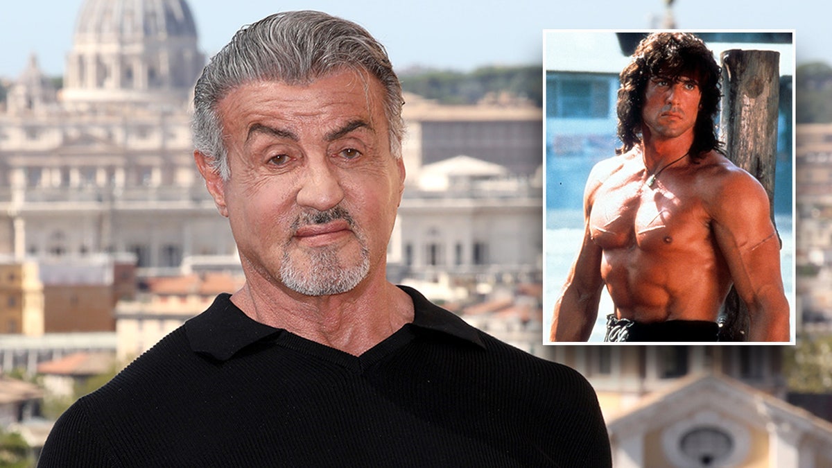 Sylvester Stallone smiles at 'Tulsa King' premiere, actor starred in host of Rambo films