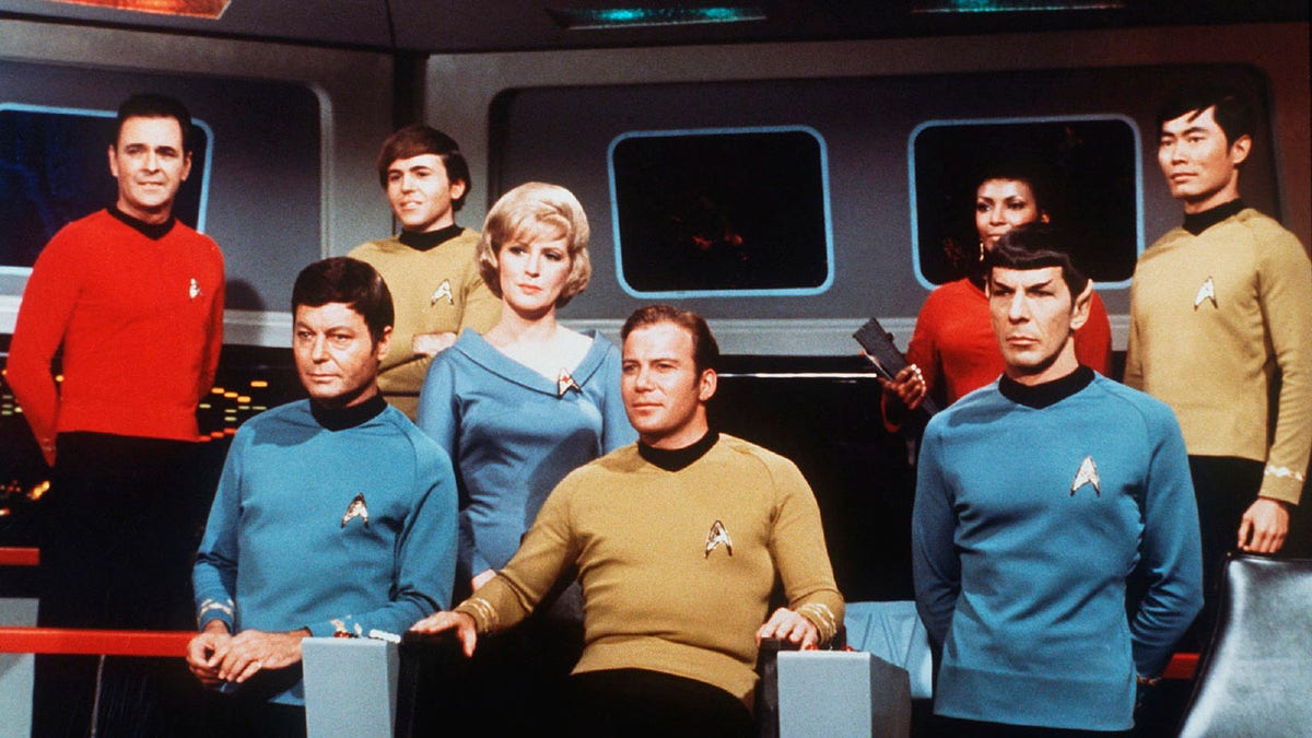 The original Star Trek cast