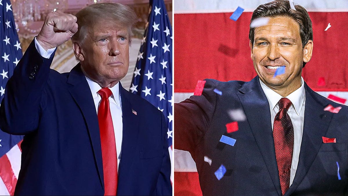 DeSantis/Trump split