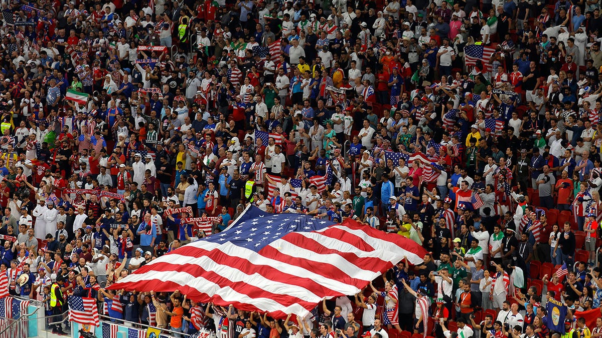 USA crowd at World Cup
