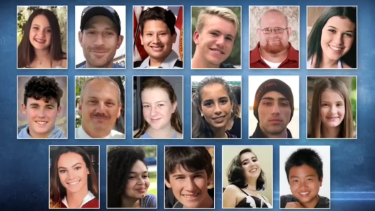 17 Parkland victims