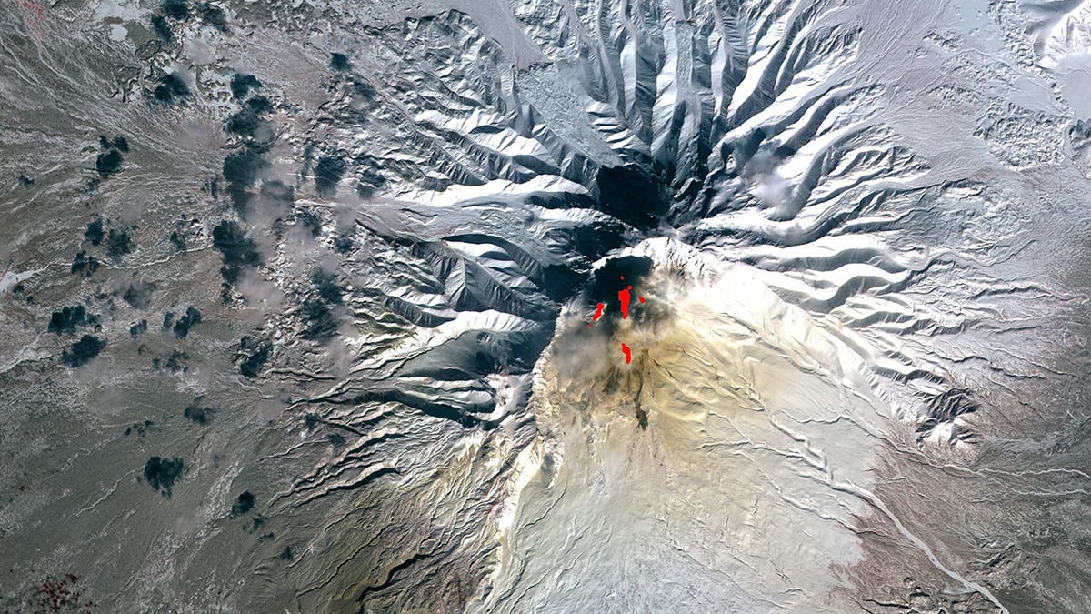 Siberia, Russia, volcano