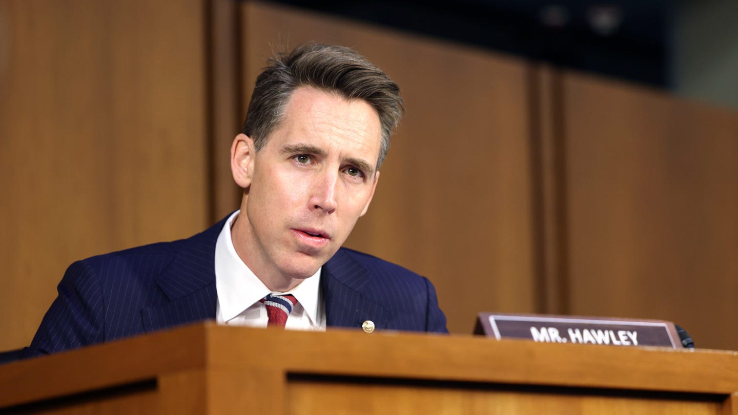 Josh Hawley on committee