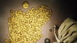Celtic gold coins from Manching, Germany