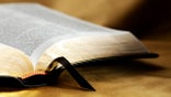an open Bible