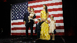Ron DeSantis with his wife Casey and kids Madison, Mason and Mamie