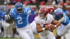 Bryce Young throws 3 touchdowns as No. 9 Alabama survives No. 11 Ole Miss, 30-24