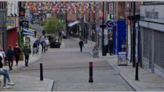 Christmas market crowd sent scrambling after driver plows car into pedestrian area: UK police say