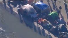 Venezuelan migrants clash with Mexican police, pollute Rio Grande on Texas border, officials say