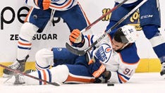 Oilers' Evander Kane suffers scary laceration to wrist, taken to hospital: 'You cringe when you see that'