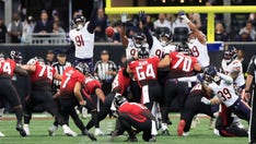 Falcons' Younghoe Koo hits late 53-yard field goal to lift Atlanta past Justin Fields, Bears