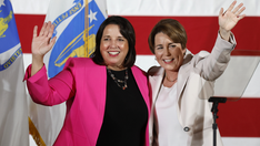 Massachusetts' Maura Healey becomes first lesbian elected governor in US