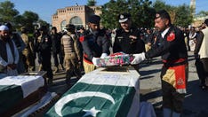 In Pakistan, a string of ambushes by militants leave 6 police, 2 troops dead