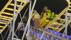 California teens rescued from amusement park ride that stranded them 65 feet in air