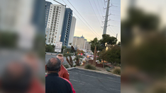 Las Vegas Strip suspect drives on sidewalk, arrested after 'barricade situation,' police say