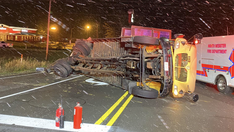 Chicago high school hockey team's bus hit by suspected drunk driver in tractor trailer; 16 students injured