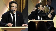 Michael J. Fox accepts honorary Oscar award for Parkinson's Disease advocacy and research