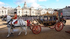 Prince William, Kate Middleton back in royal carriage for procession with King Charles, Queen Consort Camilla