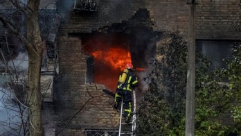 Russia hammers Kyiv, Ukraine with missiles, video shows fiery aftermath