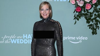 Allison Janney’s see-through surprise; 62-year-old goes sheer at 'The People We Hate at the Wedding' premiere