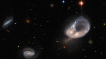 Hubble Space Telescope image shows galaxies merge 671M light-years away