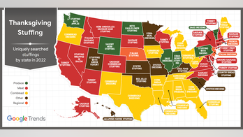 America's 'unique' Thanksgiving stuffing preferences state-by-state