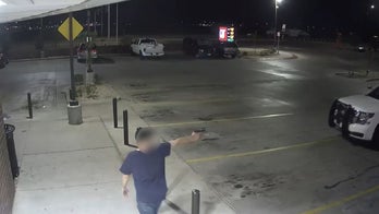 Phoenix police officers shot at by man while in patrol car leaving convenience store, leads to violent arrest