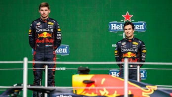 Max Verstappen's mom fires off cheating accusation at son's Red Bull teammate Sergio Perez after Brazil drama