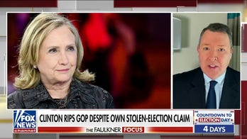 Thiessen calls out Hillary Clinton's past questioning of three GOP presidential wins: 'Spare me your concern'