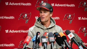 Tom Brady gifted Bucs-themed lederhosen, jokes that backup will wear them during game in Munich