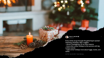 Twitter explodes after MSNBC health columnist calls to cancel Thanksgiving, postpone Christmas