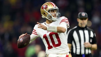 49ers' George Kittle wears famous Jimmy Garoppolo on his shirt