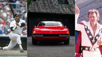 Ferrari owned by Evel Knievel and Reggie Jackson worth millions up for auction