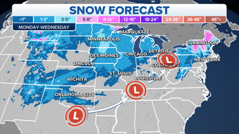 Southern US facing first accumulating snow of the season, risk of severe storms