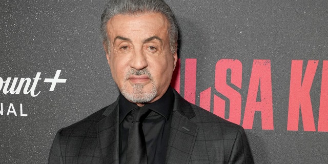 Sylvester Stallone attends the "Tulsa King" premiere in November.