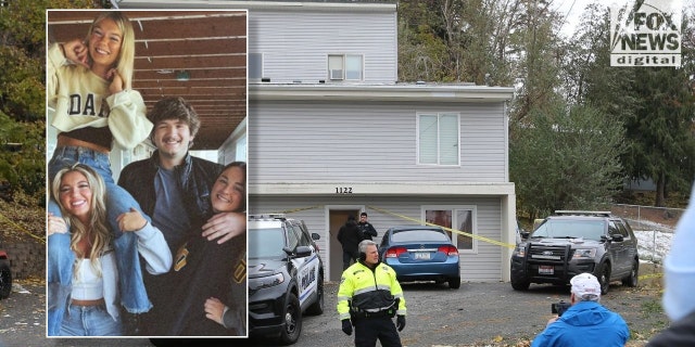 The home where University of Idaho students were stabbed to death.