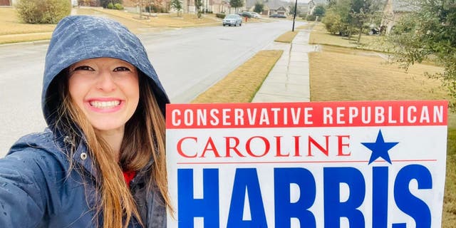 Newly Elected TX State Rep Caroline Harris canvasses the 52nd Texas House District